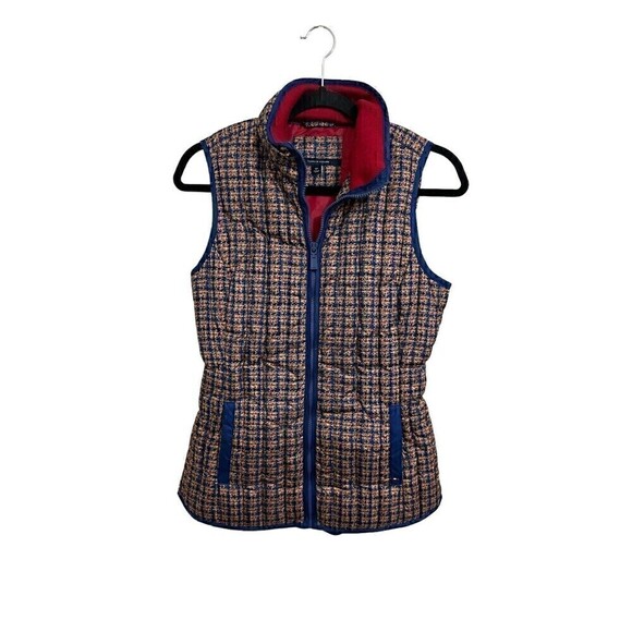 Tommy Hilfiger Jackets & Blazers - Tommy Hilfiger Vest Womens Size Small Petite Sleeveless Collared Down Puffer Top